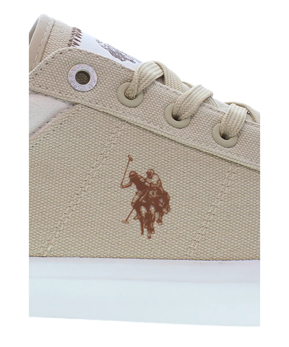 US POLO MENS CANVAS SHOE WITH CUPSOLE OUTSOLE