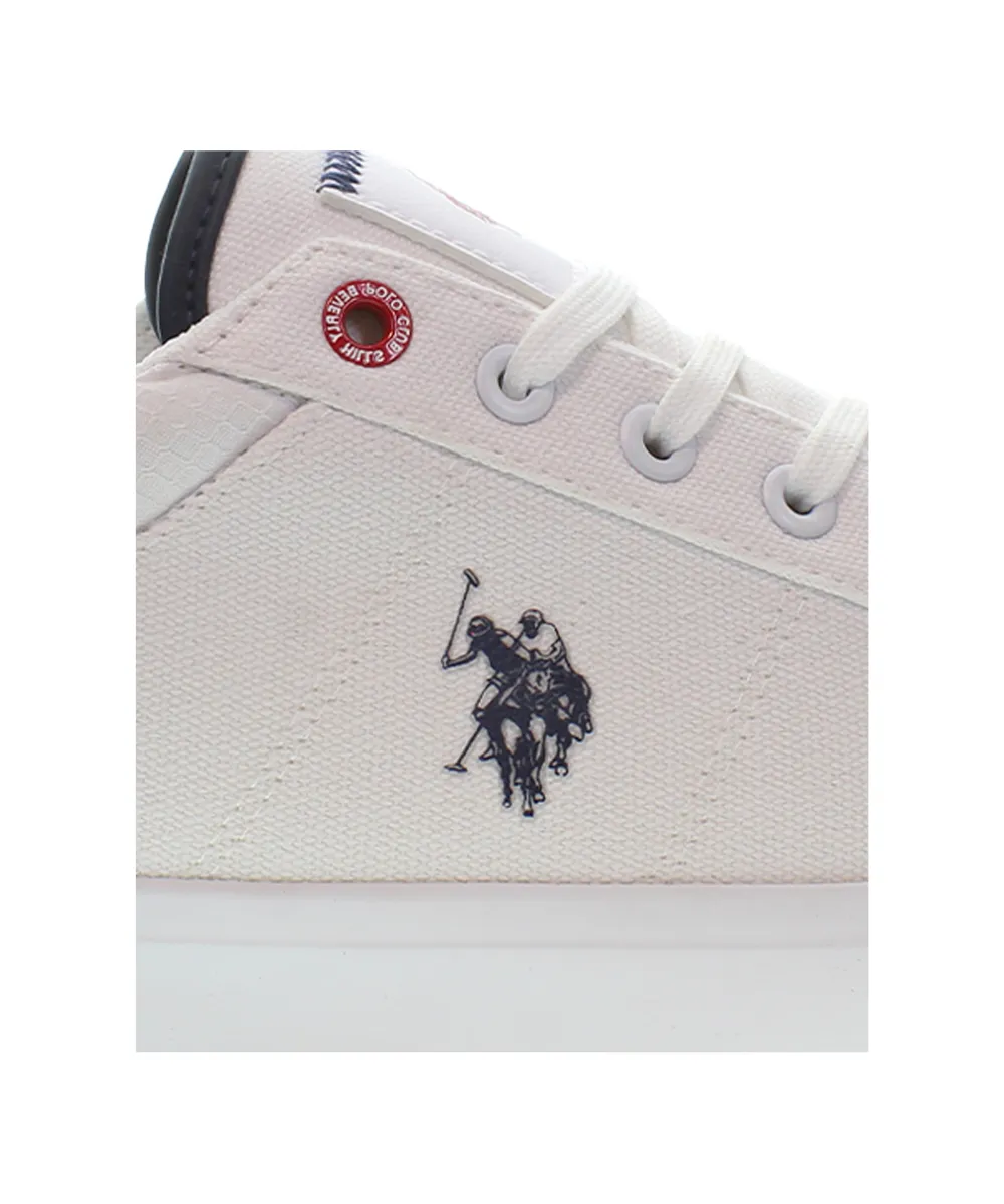 US POLO MENS CANVAS SHOE WITH CUPSOLE OUTSOLE