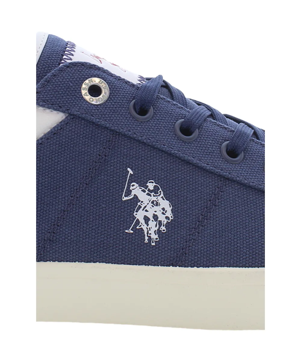 US POLO MENS CANVAS SHOE WITH CUPSOLE OUTSOLE