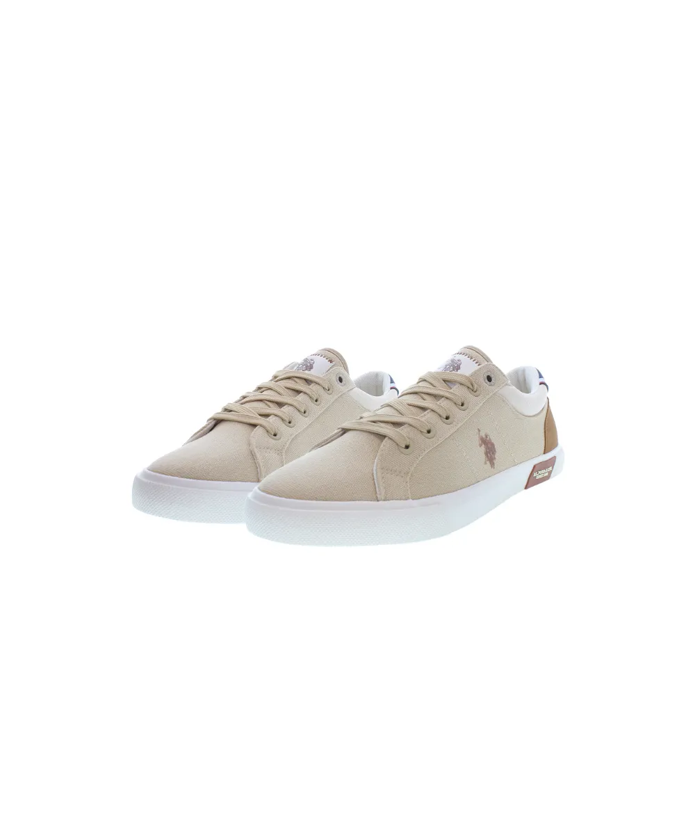 US POLO MENS CANVAS SHOE WITH CUPSOLE OUTSOLE