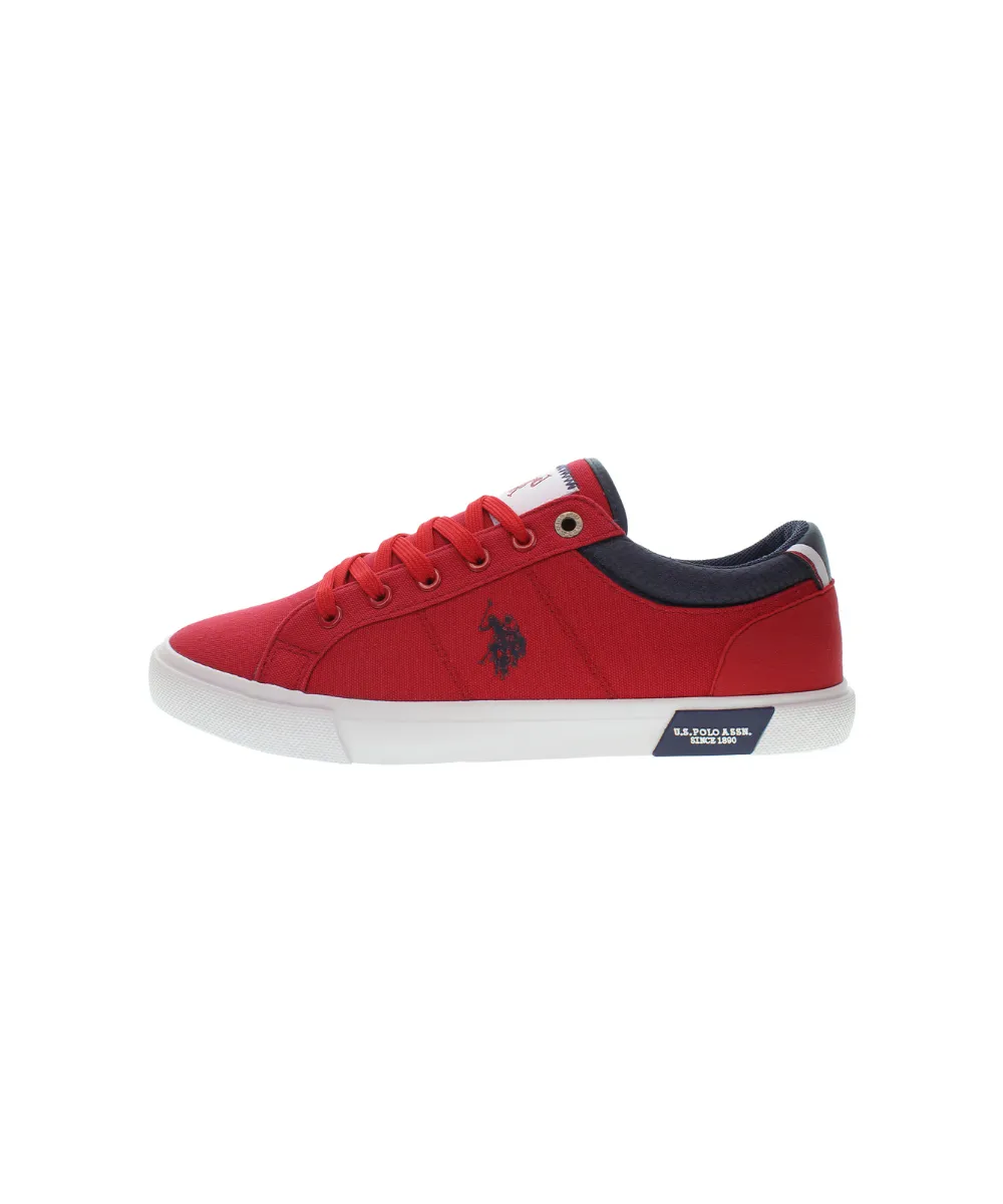 US POLO MENS CANVAS SHOE WITH CUPSOLE OUTSOLE