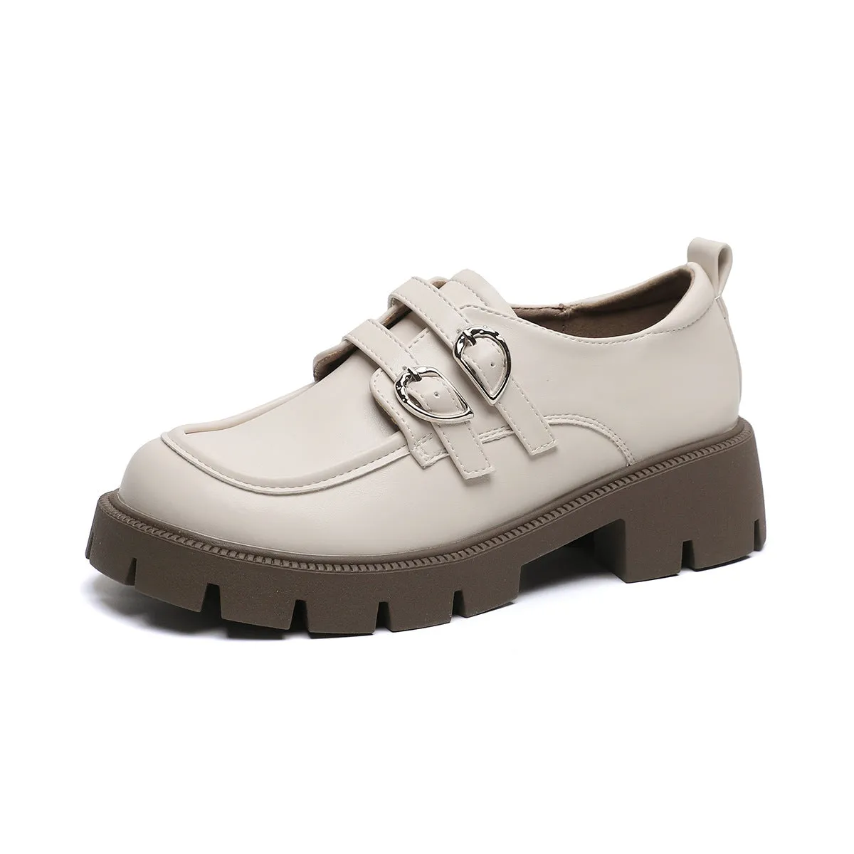 Women Minimalist Soft Leather Casual Loafers