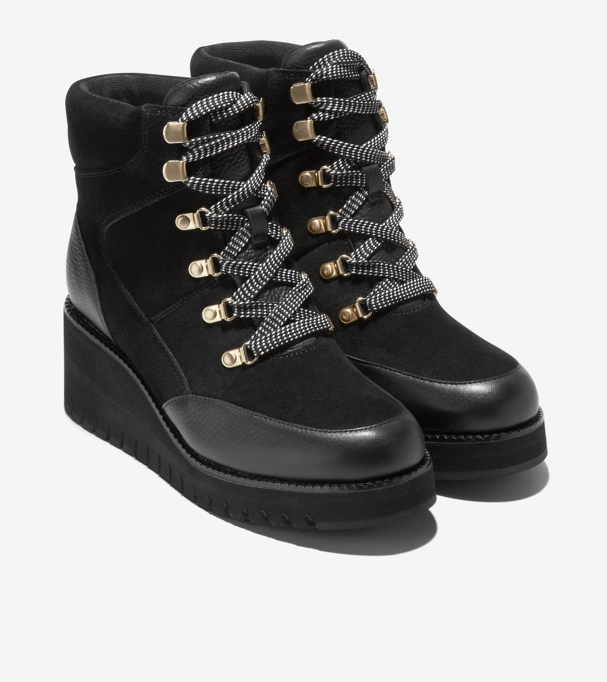 Women's ZERØGRAND City Wedge Hiker Boots